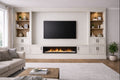 Classic Shaker Media Wall with shelves